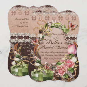 Invitation Cartons d'invitation pour la réception de mariage