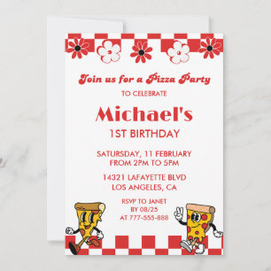Invitation Cartons d'invitation pour un 1er anniversaire sur 