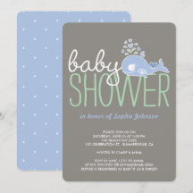 Cartoon Pregnant bleu maman baleine Baby shower ga