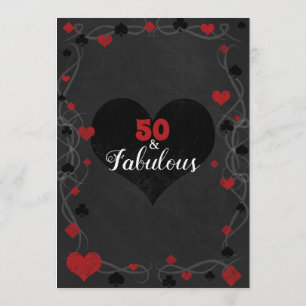 Invitation Casino/Las Vegas 50th Birthday Party