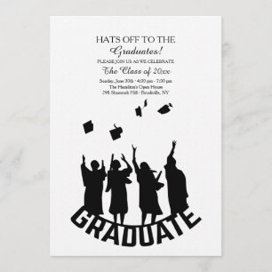 Invitation Casquettes À L'Invitation Des Diplômés