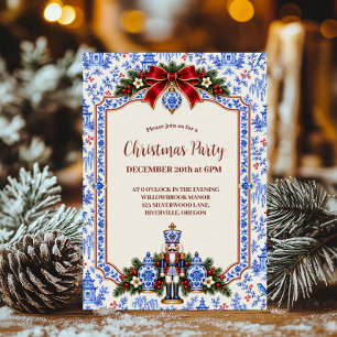 Invitation Casse-Noisette Noël de Chinoiserie