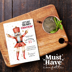 Invitation Casse-noisettes de Noël, on va faire craquer cette