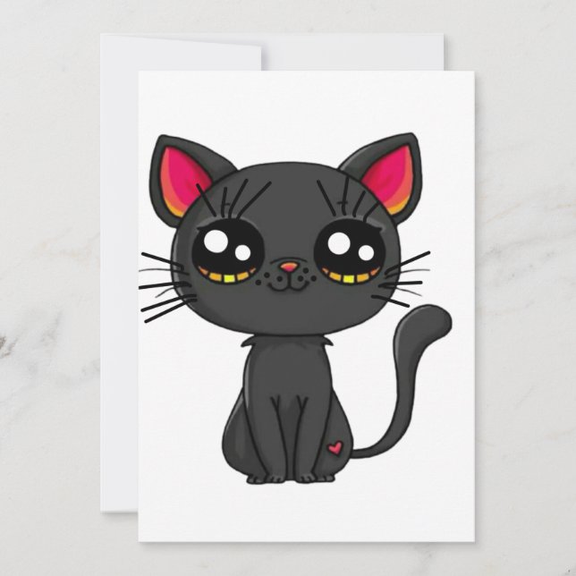 Invitation Cat (Devant)