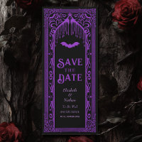 Cathédrale gothique Vampire Enregistrer la date