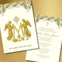Catholique Saint-Anges de communion Floral