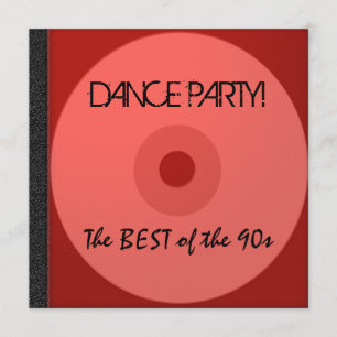 Invitation CD de la fête de la danse