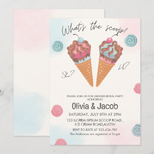Invitation Ce que c'est la crème glacée scoop sexe révéler la