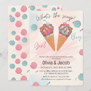 Invitation Ce que c'est la crème glacée scoop sexe révéler la