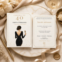 Célébration d'anniversaire élégante et fabuleuse