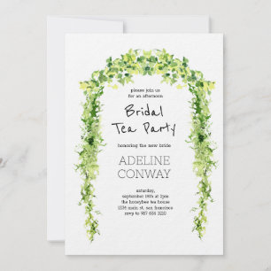 Invitation Célébration de baby shower de mariage de jardin de