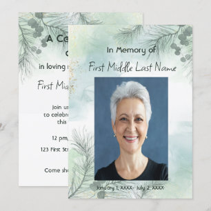 Invitation Célébration de la photo commémorative des gardiens