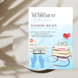 Invitation Célébration de la retraite dans le domaine de la s