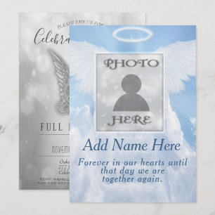 Invitation Célébration de la vie - Escalier au Ciel