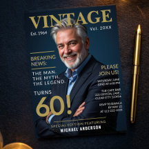 Célébration des 60 ans de l'homme Style Magazine