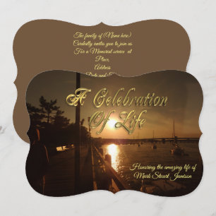Invitation Célébration des bateaux d'invitation à la vie dans