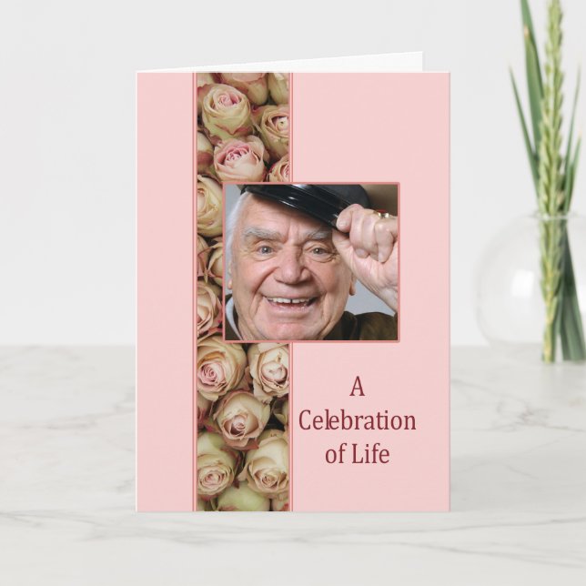 Invitation Célébration d'invitation de la vie (Devant)