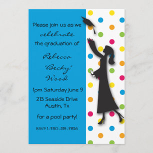 Invitation Célébration d'obtention du diplôme !