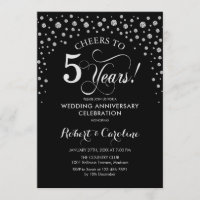 Célébration du 5ème anniversaire - Noir Argent