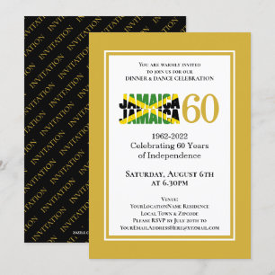 Invitation Célébration du 60e anniversaire de l'indépendance 