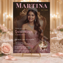 Célébration élégante de Quinceañera en rose poudré