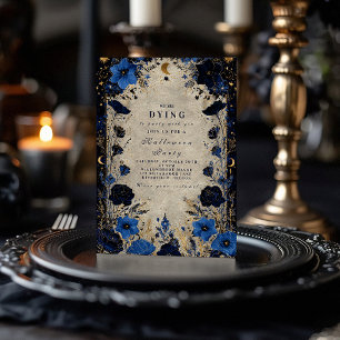 Invitation Célébration gothique Lune Enchantée
