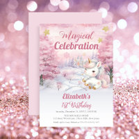 Célébration magique Unicorn 1er anniversaire