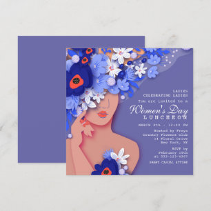 Invitation Célébration moderne de la Journée des femmes avec