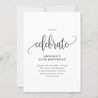 Célébrer la calligraphie moderne noire/blanche