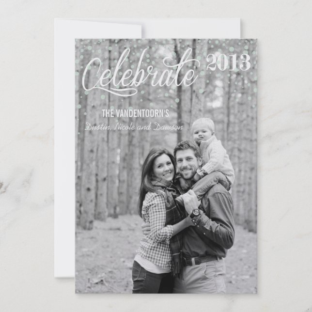 Invitation Célébrer La Saison (Devant)