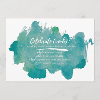 Invitation Célébrer l'invitation d'anniversaire