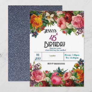 Invitation Célébrer son anniversaire