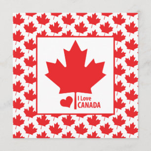 Invitation Célébrez le Canada avec le pique-nique ou le barbe
