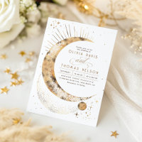 Céleste mystique lune étoile Mariage Boho de nuit