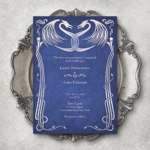 Invitation Celtic Viking Dragon Mariage
