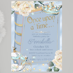 Invitation Cendrillon Fairy Tale Livre Couverture