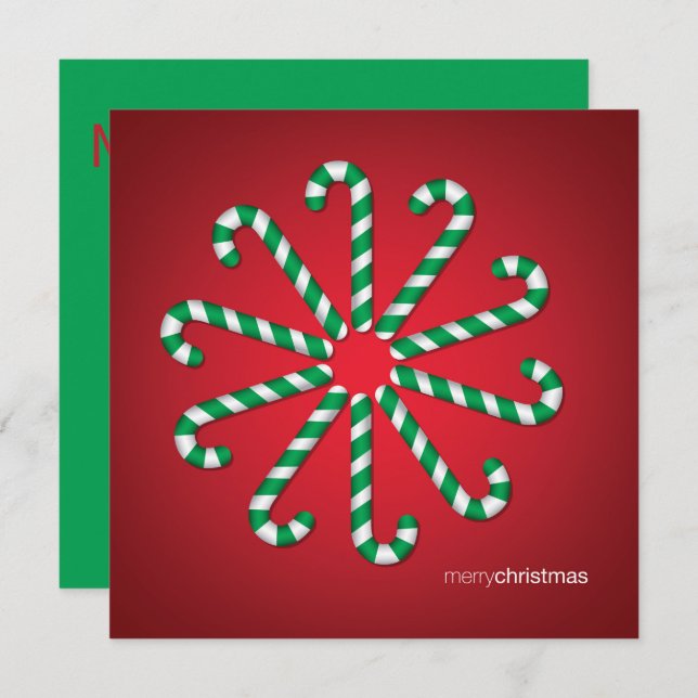 Invitation Cercle Sucre de canne (Devant / Derrière)