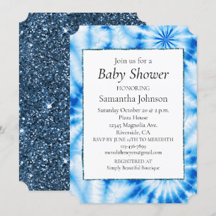 Invitation Cercles bleus Teint