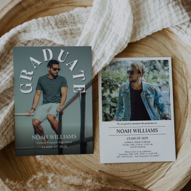 Invitation Cérémonie de remise des diplômes et fête, diplôme (Créateur téléchargé)