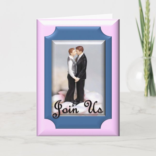 Invitation Cérémonie d'engagement/invitation de mariage (Devant)