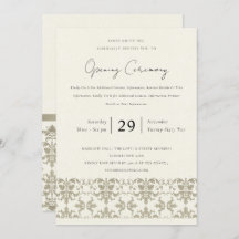 CÉRÉMONIE D'OUVERTURE GRANDIOSE EN ARGENTERIE FORM