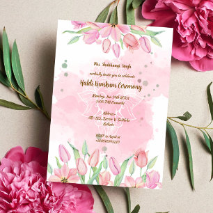 Invitation Cérémonie Haldi Kumkum