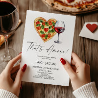 C'est Amore ! Fête des mariées à vin de pizza ital