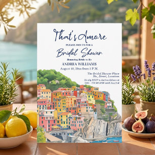 Invitation C'est l'Amour Réception de Mariage Riviera Italien