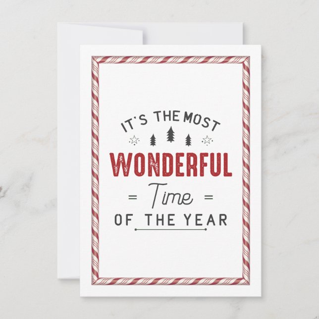 Invitation C'est le moment le plus merveilleux (Devant)