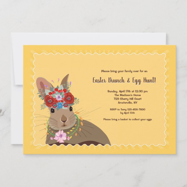 Invitation C'est Pâques (Devant)