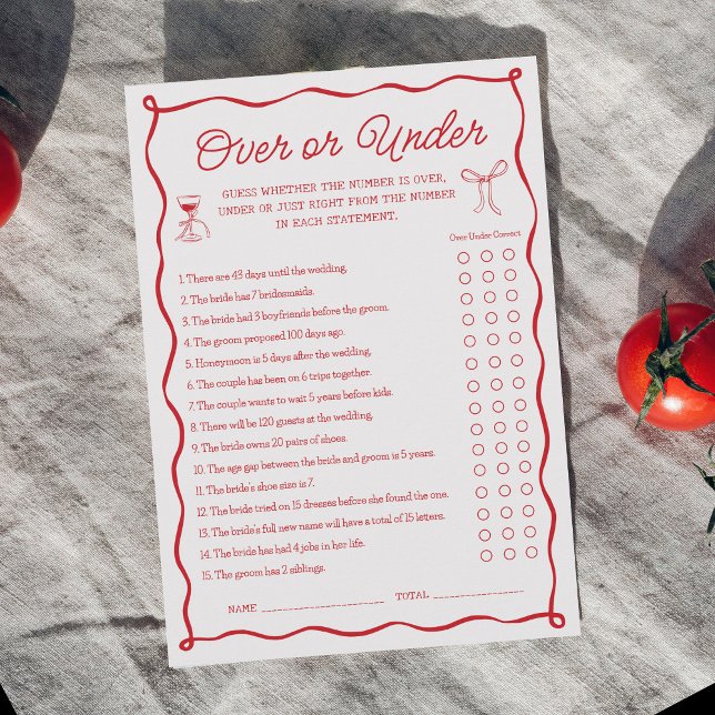 Invitation C'est plus de Fête des mariées sur ou sous la cart (Créateur téléchargé)