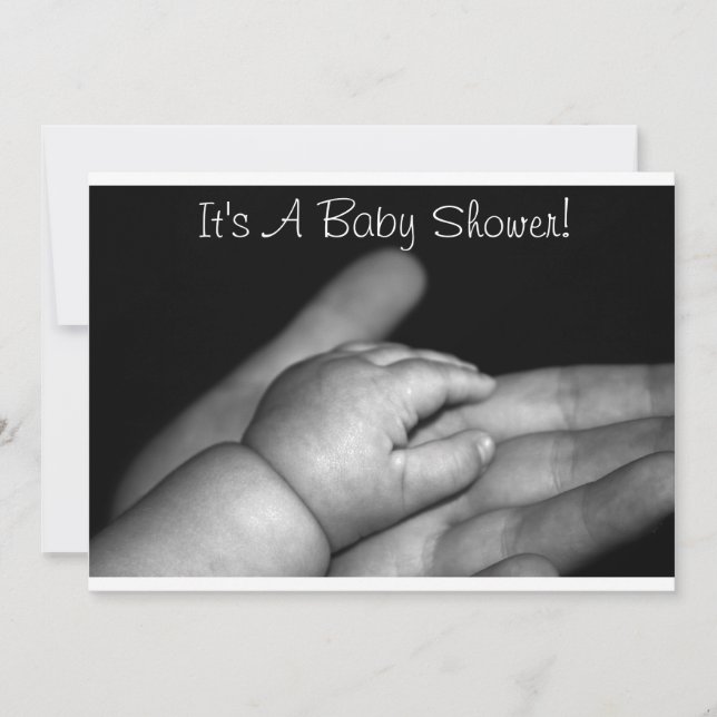 Invitation C'est un baby shower ! (Devant)