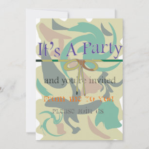 Invitation C'est une fête
