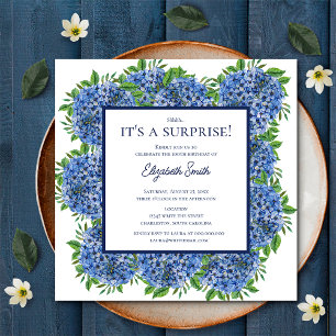 Invitation C'est une fête surprise pour un 100e anniversaire,